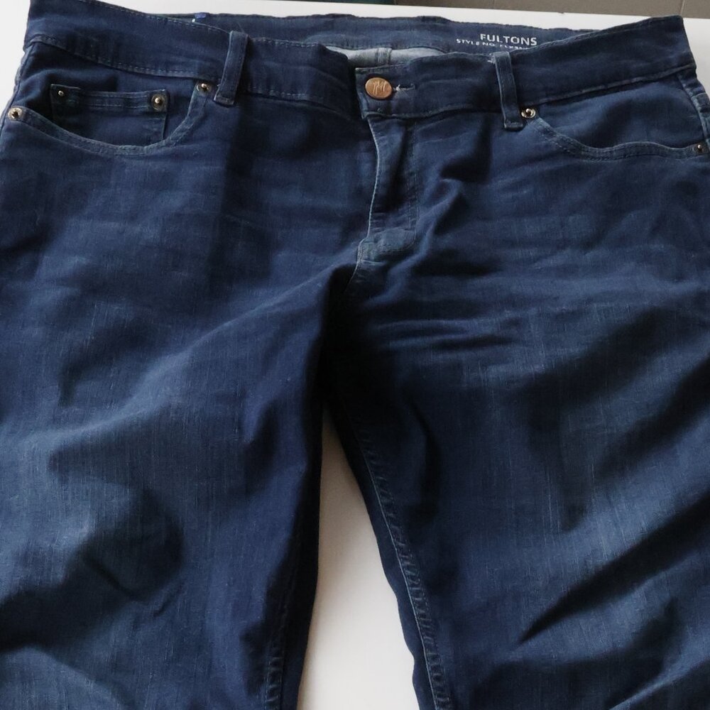 Mugsy Jeans Fultons FLX3NFU Stretch Cotton Blend Men’s 38/30 Blue